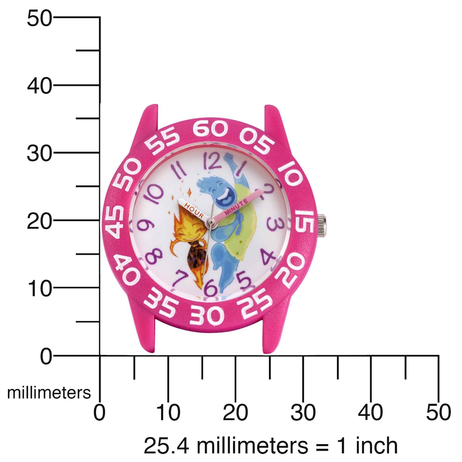 Disney Elemental Kids' Time Teacher Analog Quartz Watch