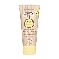 Baby Bum Calendula Cream I Moisturizing Anti-Inflammatory and Antibacterial Cream to Soothe Eczema and Rashes I Natural Fragrance, Gluten Free and Vegan I 3 FL OZ