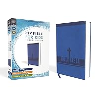 NIV, Bible for Kids, Large Print, Leathersoft, Blue, Red Letter, Comfort Print: Thinline Edition NIV, Bible for Kids, Large Print, Leathersoft, Blue, Red Letter, Comfort Print: Thinline Edition Leather Bound