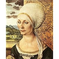 14 Oil Paintings Portrait of Elsbeth Tucher Nothern Renaissance Albrecht Durer Art Decor on Canvas - Famous Works 01, 50-$2000 Hand Painted by Art Academies' Teachers