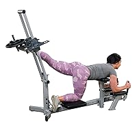 Powerline by Body-Solid (PGM200X) Glute Master - Isolation Glute Machine for Targeted Booty & Leg Workouts at Home