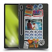 Head Case Designs Officially Licensed E.T. Phone Home Collage Graphics Soft Gel Case Compatible with Samsung Galaxy Tab S8 Plus