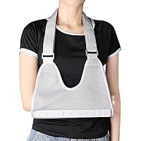 Arm Sling Air - Lightweight, Adjustable Arm Shoulder Immobilizer Medical Support Strap, for Triangle Dislocated Broken & wrist Elbow Fore arm Support Brace Strap with