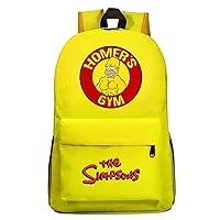 Casual Daypack Large Capcity Laptop Rucksack-The Simpsons Classic Backpack Lightweight Knapsack