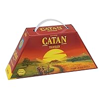 CATAN Traveler COMPACT EDITION Board Game | Strategy Game | Adventure Game | Travel Game | Family Game for Adults and Kids | Ages 10+ | 2-4 Players | Average Playtime 60 Minutes | Made by CATAN Studio