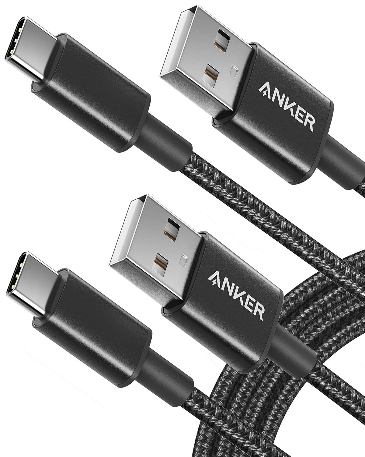 Mua Anker USB C Cable, [2-Pack, 6ft] Premium Nylon USB A to USB C Charger  Cable for Samsung Galaxy S10 S10+, LG V30, Beats Fit Pro and Charging Cord  for USB C