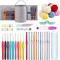 Starter Crochet Kit for Adults and Children 50 Piece Starter Crochet Kit for Adults