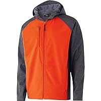 Holloway Sportswear Raider Softshell Jacket M Carbon Print/Orange