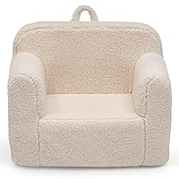 Cozee Sherpa Chair, Cream