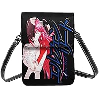 Kleidung Anime Elfen Lied Small Cell Phone Purse Fashion Mini With Strap Adjustable Handba For Women Female