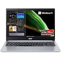 acer Aspire 5 A515-45 Laptop 2023 15.6” FHD 1920 x 1080 Display AMD Ryzen 7 5700U, 8-core, AMD Radeon Graphics, 40GB DDR4, 2TB HDD 5400 RPM, Backlit Keyboard, Wi-Fi 6, Windows 11 Pro