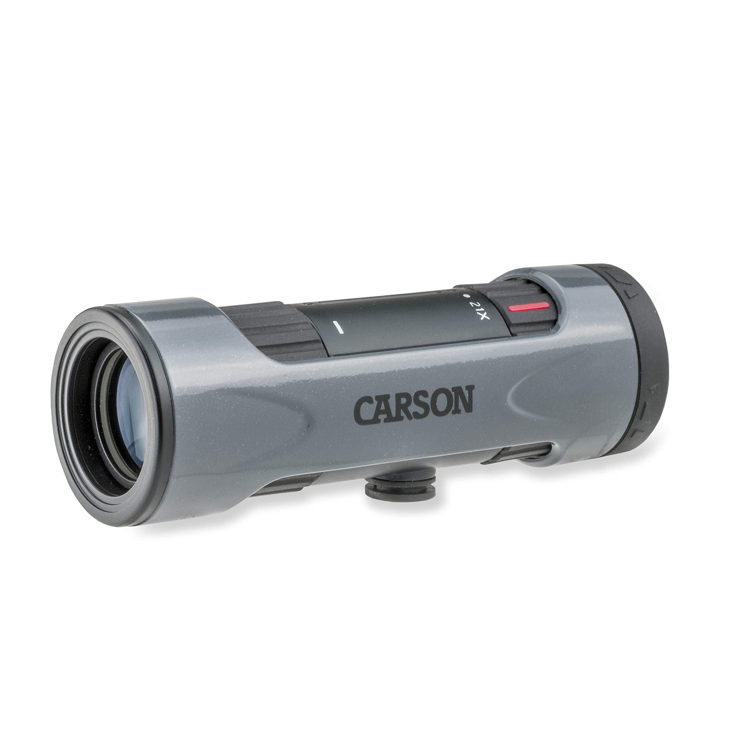 Carson MonoZoom 7-21x21mm Zoom Monocular (ZM-721),Gray