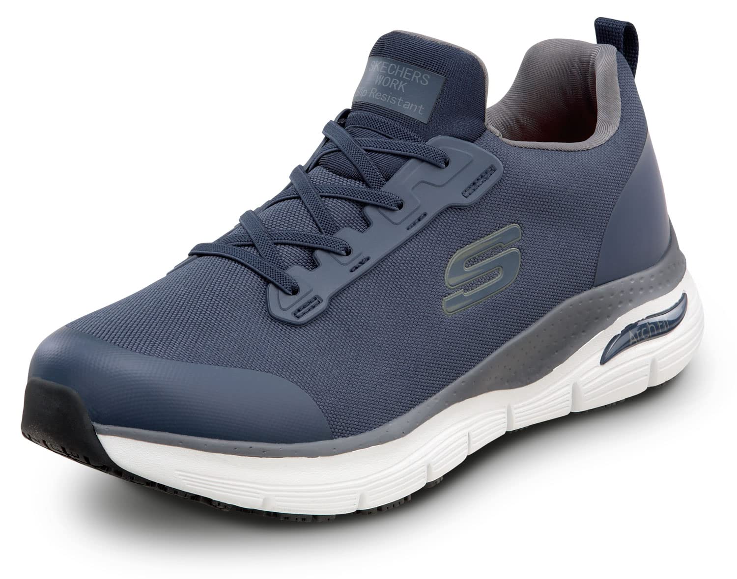Buy Skechers Work Arch Fit Jake, Men's, Slip On Athletic Style, MaxTrax ...