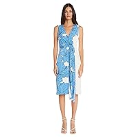 Maggy London Women's Sleeveless Matte Jersey Dress Vacation Occasion Event Guest of