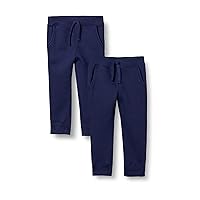 Amazon Essentials Girls and Toddlers' Sweatpants, Multipacks