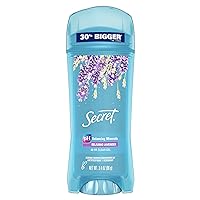 Secret Fresh Deodorant for Women, Clear Gel, Relaxing Lavender Scent, 3.4 oz