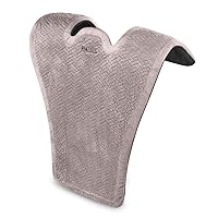 Homedics Vibration Heated Shoulder Massager Wrap, Comfort Pro Elite, Soft Fabric, Tension Relief, 2 Speeds & Styles, Long, NMS-450H