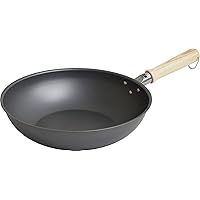 Urushiyama Metal Industries TSO-W28 Frying Pan, Deep Type, 11.0 inches (28 cm), Induction Compatible, Made in Japan