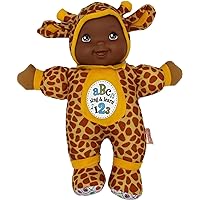 Goldberger Baby’s First Doll, Sing & Learn ABCs & 123s 11 inch, Machine Washable Doll, Lifelike Features, For Ages 0+