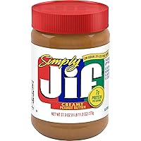 Jif Simply Jif Creamy Peanut Butter, 27.3 Ounces (Pack 10)