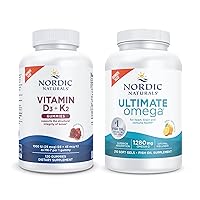 Nordic Naturals Starter Pack - Vitamin D3+K2 Gummies, Ultimate Omega