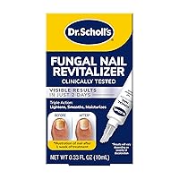 Dr. Scholl's FUNGAL NAIL TREATMENT REVITALIZER Liquid - Visible Results Start in 2 Days - Can Be Used as Refill for Kit, 10 mL