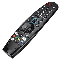 Voice Magic Remote AKB75855501 for LG OLED Smart TV Magic Remote Replacement AN-MR20GA MR19BA MR18BA MR650A, with Pointer Function