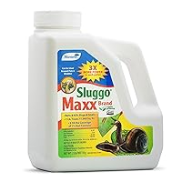 Sluggo Maxx - for Organic Gardening - Baits and Kills Slugs and Snails - 2 Pounds