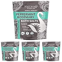 SOOTHING TOUCH Bath Salts Peppermint Rosemary, 32 OZ (Pack of 4)