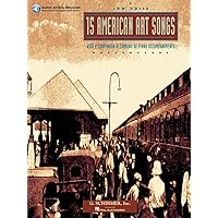 15 American Art Songs: Low Voice 15 American Art Songs: Low Voice Paperback