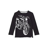 Boy's Retro Racer Graphic Long Sleeve T-Shirt (Toddler/Little Kids/Big Kids)