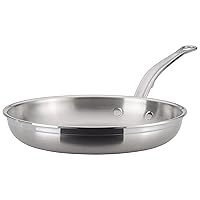 Hestan - ProBond Collection - Professional Clad Stainless Steel Frying Pan, Induction Cooktop Compatible, 11-Inch