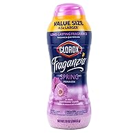 Clorox Fraganzia Scent Boosting in-wash Laundry Crystals, Spring Scent | Scent Booster Crystals for Fresh Clothes and Linens | Long Lasting Fragrance from Clorox Fraganzia | 70 oz - 1 Pack