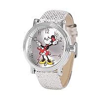 Disney Minnie Mouse Adult Vintage Articulating Hands Analog Quartz Watch