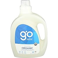 USDA Certified Organic Laundry Detergent, Free and Clear, 100 Ounce