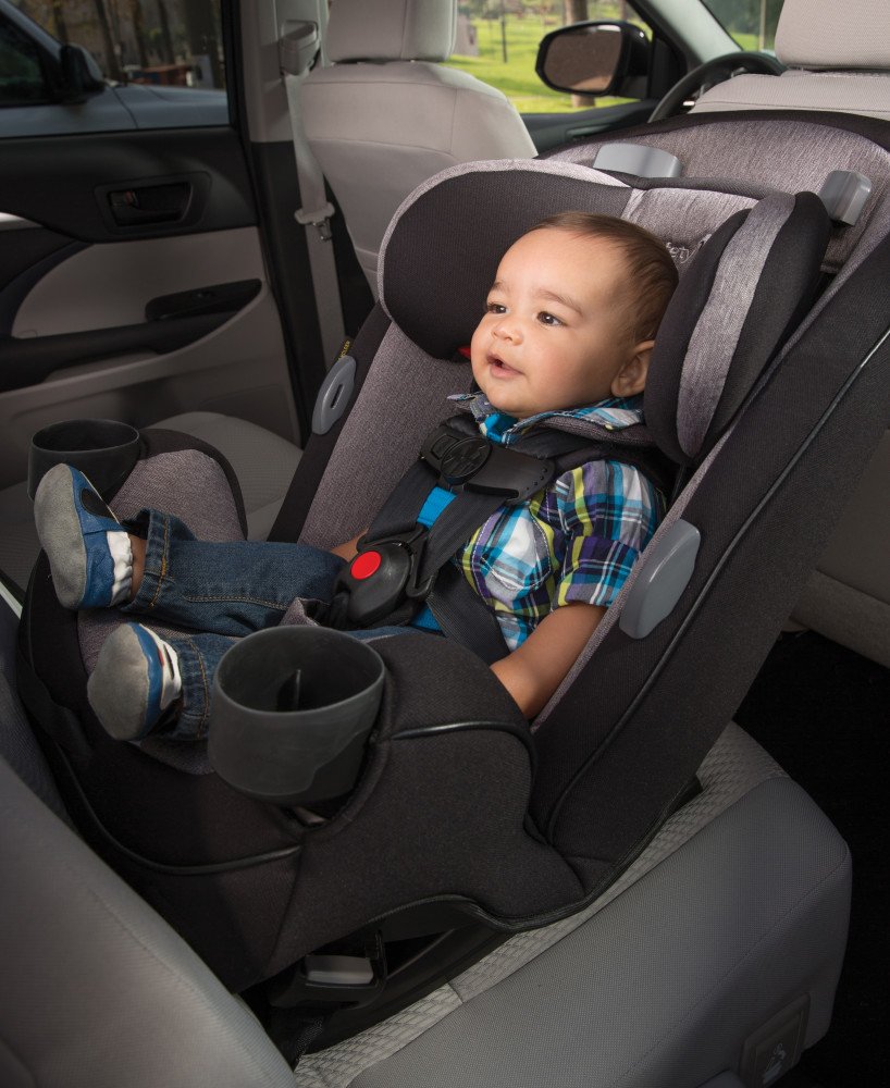 Safety 1st Grow and Go All-in-One Convertible Car Seat, Rear-facing 5-40 pounds, Forward-facing 22-65 pounds, and Belt-positioning booster 40-100 pounds, Vitamint