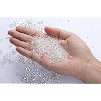 10000 pcs/Pack Wedding Table Scatter Confetti Crystals Acrylic Diamonds Vase Fillers 4.5 mm Rhinestones for Wedding, Bridal Shower, Vase Beads Decorations (AB Clear)