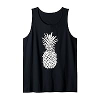 Pineapple Graphic Beach Summer Vacation Funny Pineapple Love Tank Top
