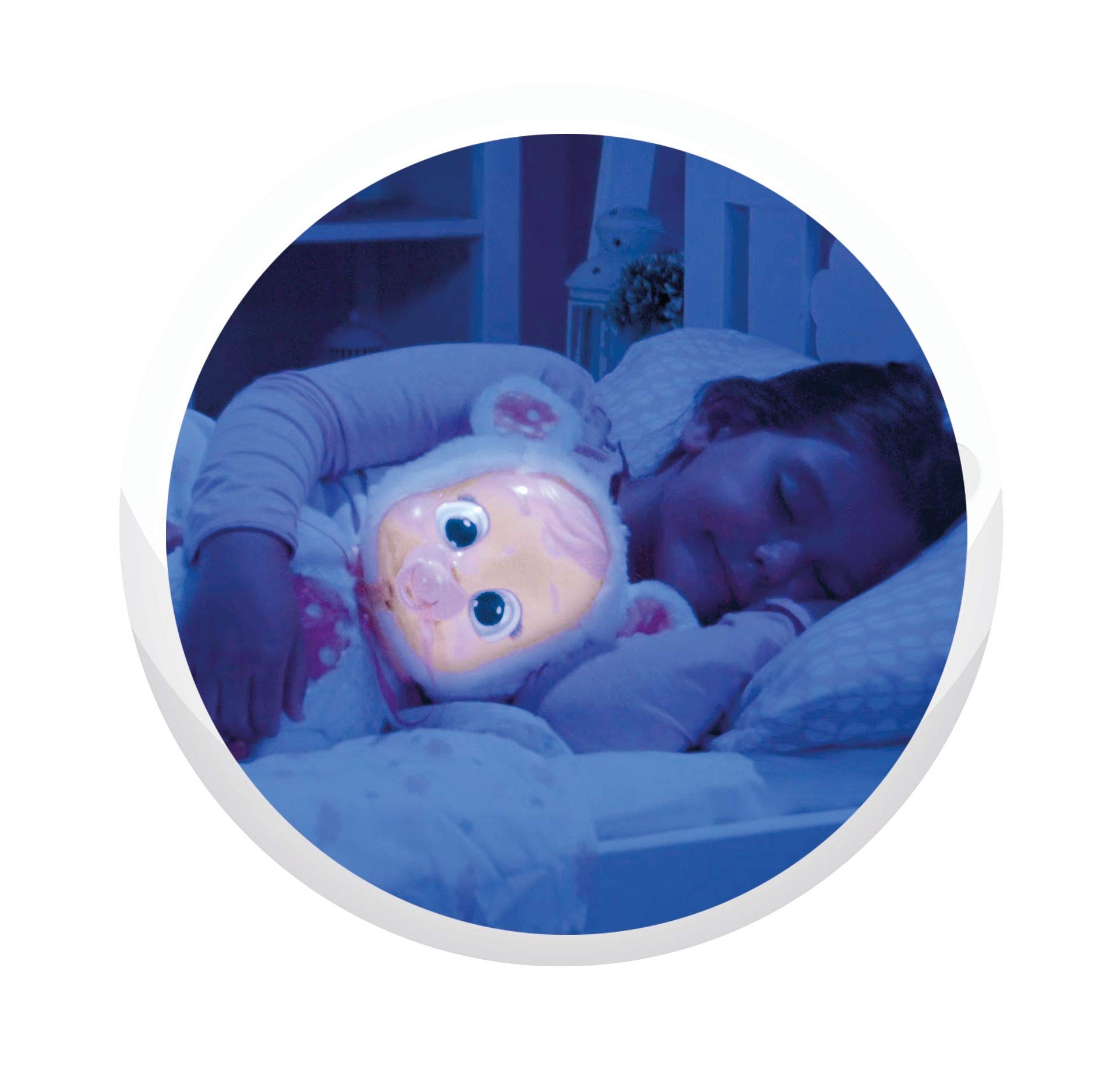 Cry Babies Goodnight Coney - Sleepy Time Baby Doll with LED Lights