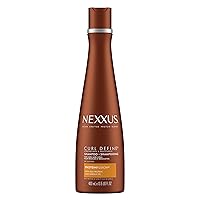Nexxus Curl DefineCurl Define Shampoo Sulfate free For Curly & Coily Hair with ProteinFusion Curl Enhancer & Strengthening Shampoo 13.5 oz