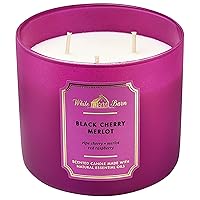 Bath aпd Body - 3-Wick Candle 14.5 Oz (Black Cherry Merlot)