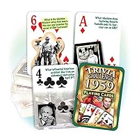 1959 Trivia Playing Cards: Birthday
