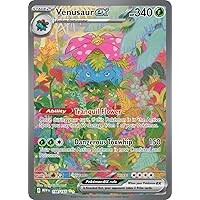 Pokemon - Venusaur ex 198/165 - Pokemon 151 - Special Illustration Rare - Single Card