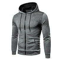 Men's Winter Sports Casual Fitness Suit With Dots Hoodie Sweatshirt And Pants