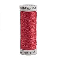 Sulky Rayon Thread for Sewing, 250-Yard, Vari Rose