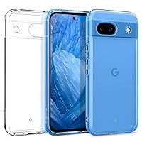 Caseology Capella [Crystal Clear Design] Case Compatible with Google Pixel 8a Case 5G [Military Grade Drop Tested](2024) - Crystal Clear