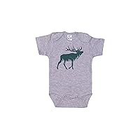 Baby Elk Hunting Onesie/Piney Elk/Sublimated Design/Super Soft Bodysuits