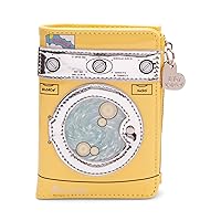 Betsey Johnson Spin Me Bifold Wallet, Yellow