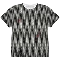 Halloween Battle Damage Chainmail Costume All Over Youth T Shirt Multi YMD