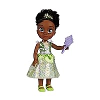 Disney 100 My Friend Tiana Doll 14 inch Tall Includes Removable Outfit and Tiara